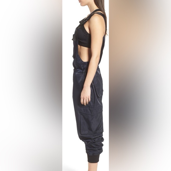 Ivy Park Navy Cargo Harness Overalls - Picture 3 of 7